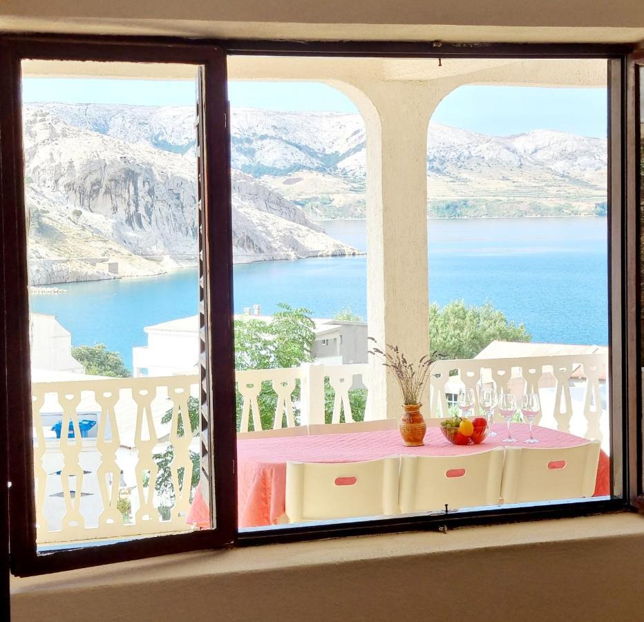 Appartamento Stanko Sea View Metajna Esterno foto